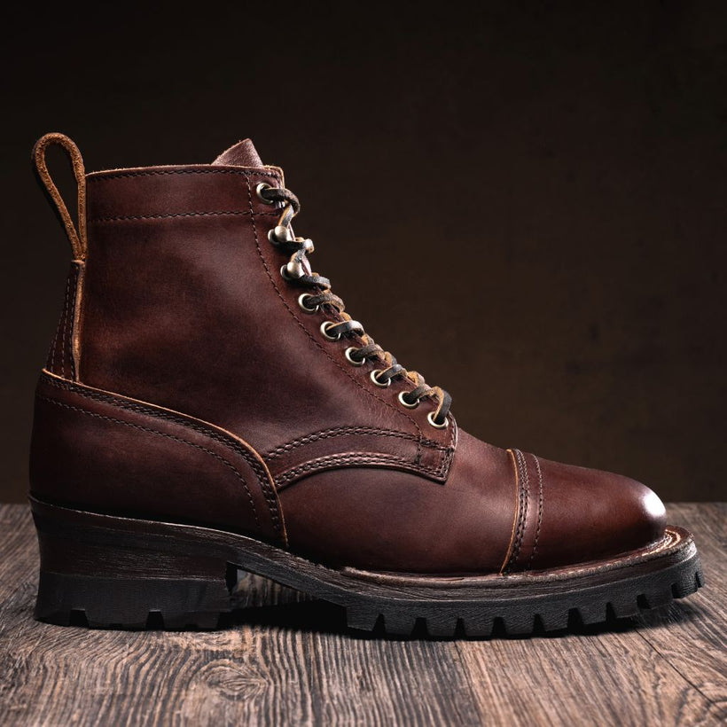 Challenger Whiskey Leather Boots