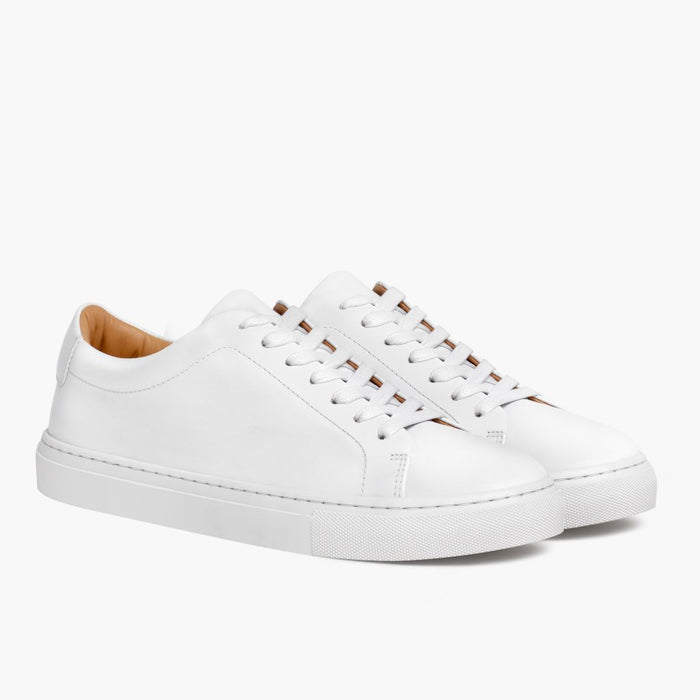 Women's Encore White Leather Sneakers