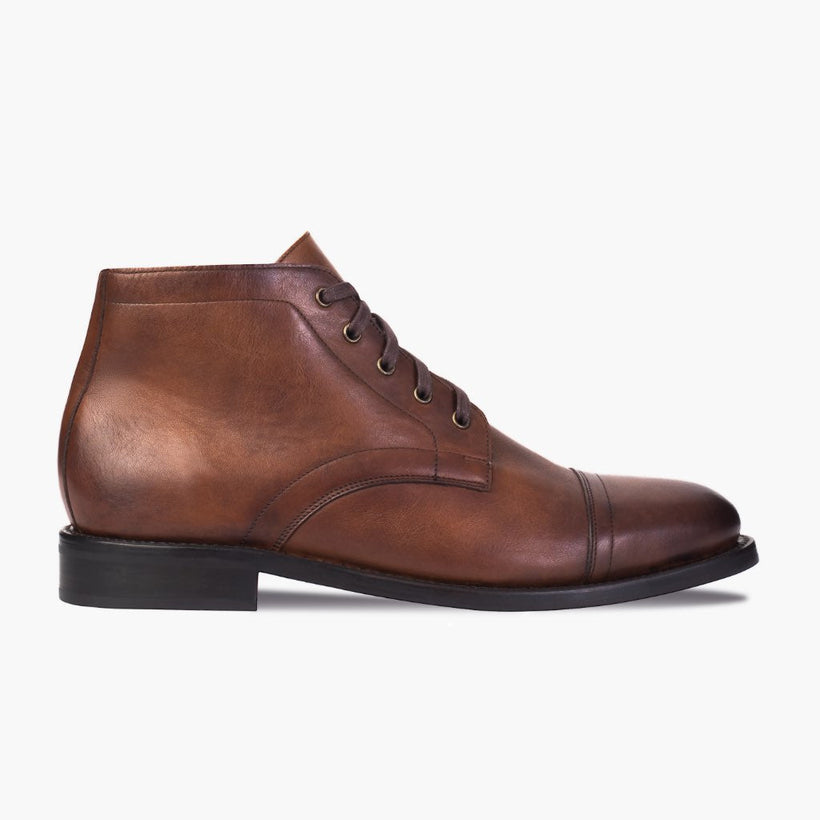 Cadet Walnut Leather Boots