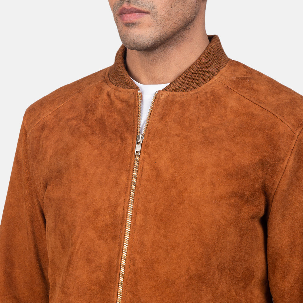 
Blain Brown Bomber Jacket – alternate product view 6