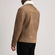 
Authentic Sheepskin Snuffed with Snuffed Finish Grain Texture & Heavy-Duty Seam Stitching Detail