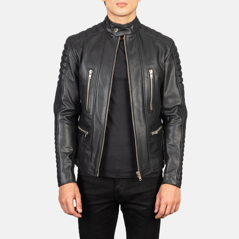 Damian Leather Biker Jacket