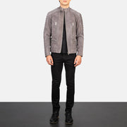 
Damian Leather Biker Jacket – alternate product view 3