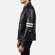 
Authentic Sheepskin Leather Grain Texture & Heavy-Duty Seam Stitching Detail