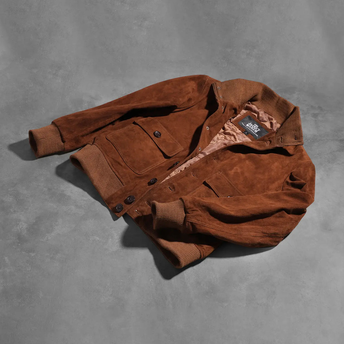 
Eaton Leather Bomber Jacket – alternate product view 8