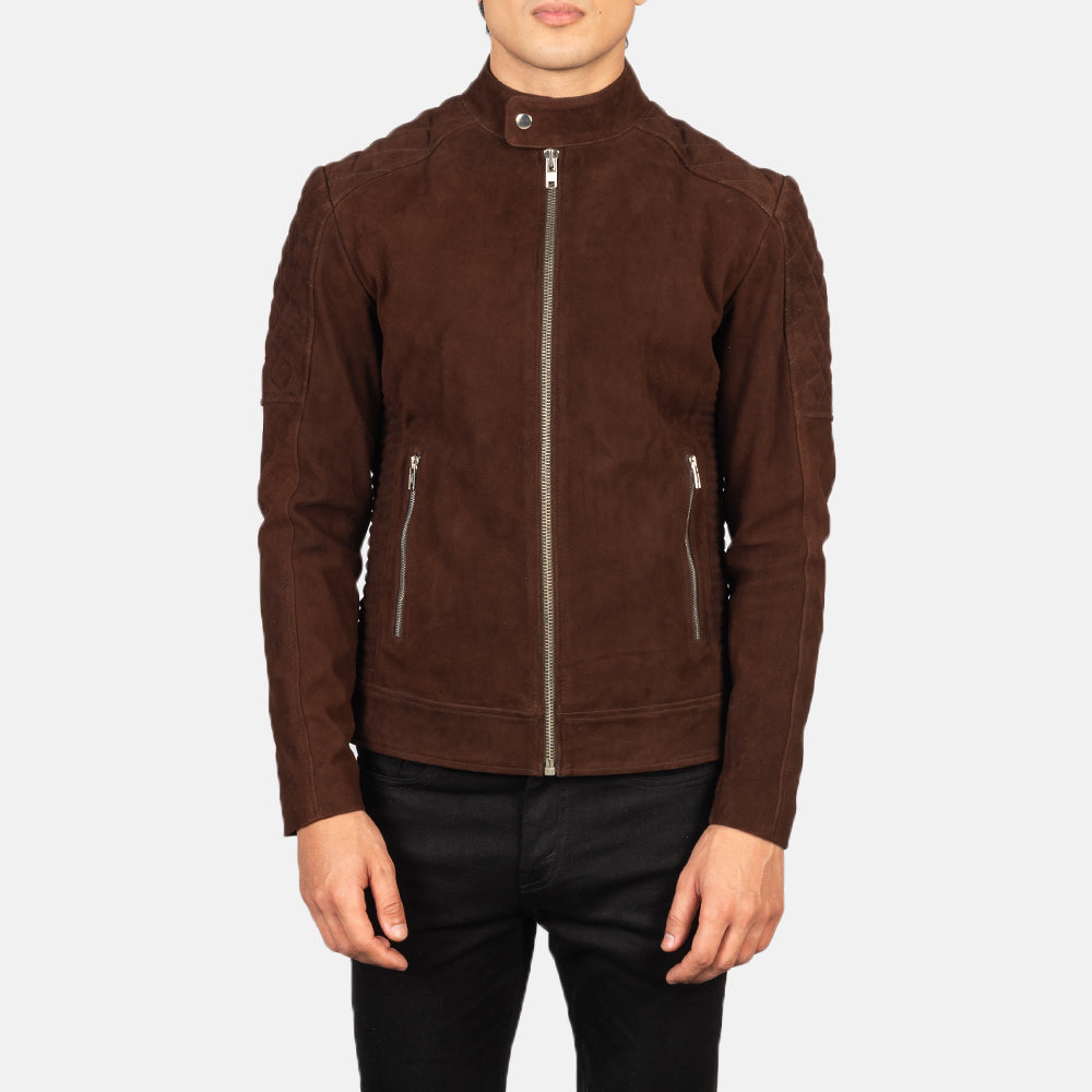
Fernando Quilted Leather Biker Jacket – alternate product view 4
