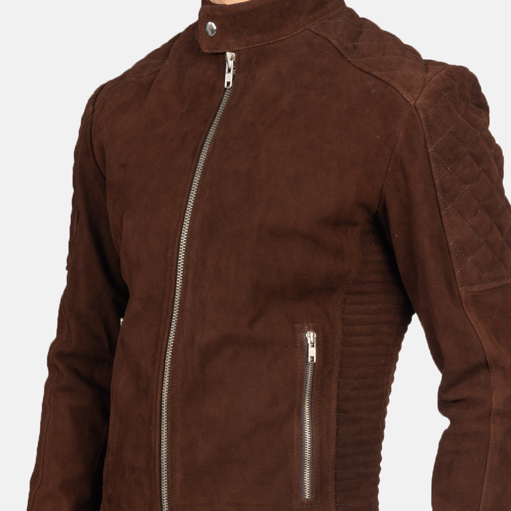 
Fernando Quilted Leather Biker Jacket – alternate product view 6