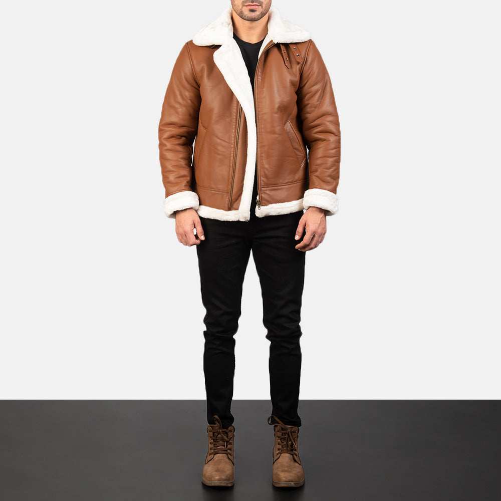 
Francis B-3 Black Bomber Jacket – alternate product view 3