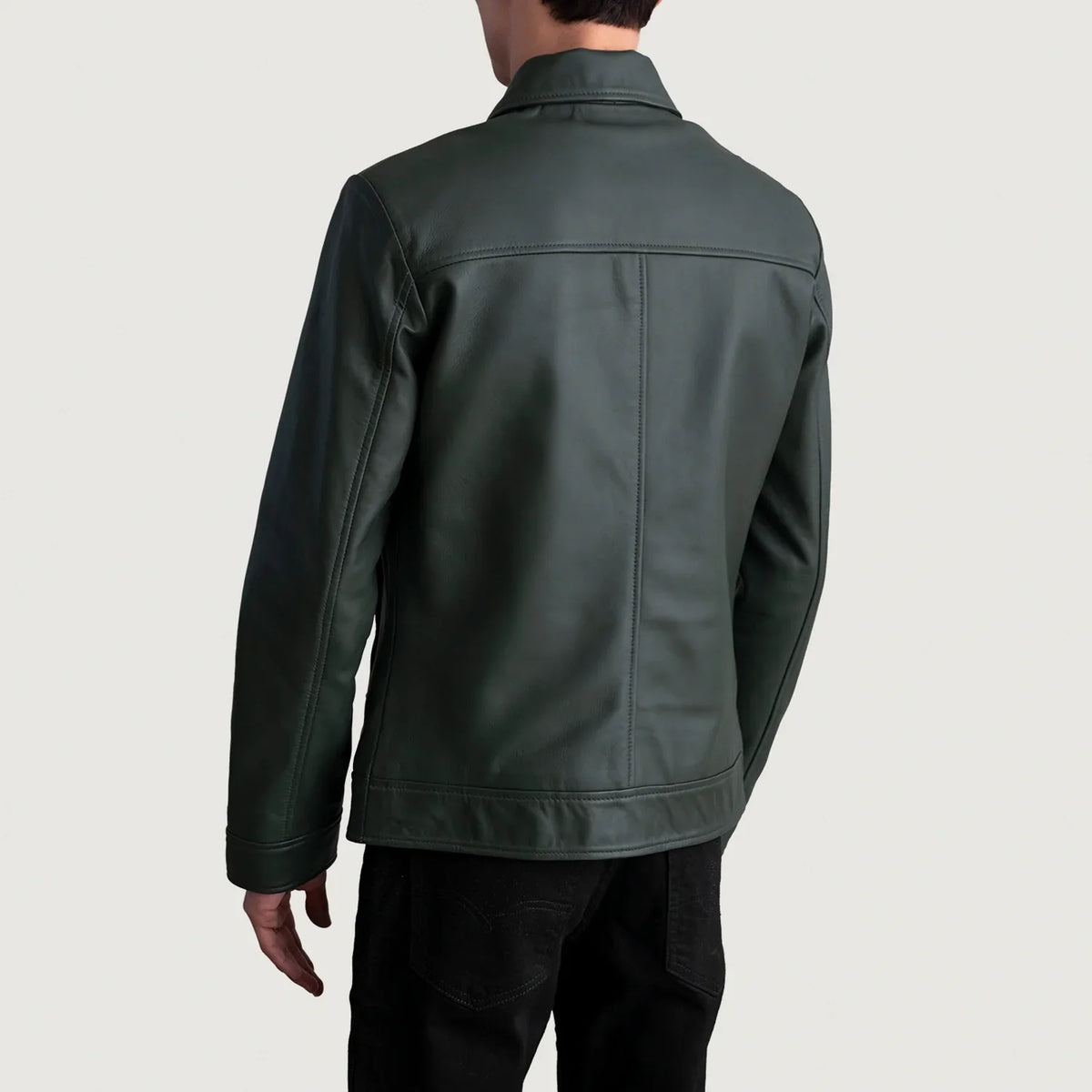 
Inferno Leather Brown Jacket – alternate product view 6
