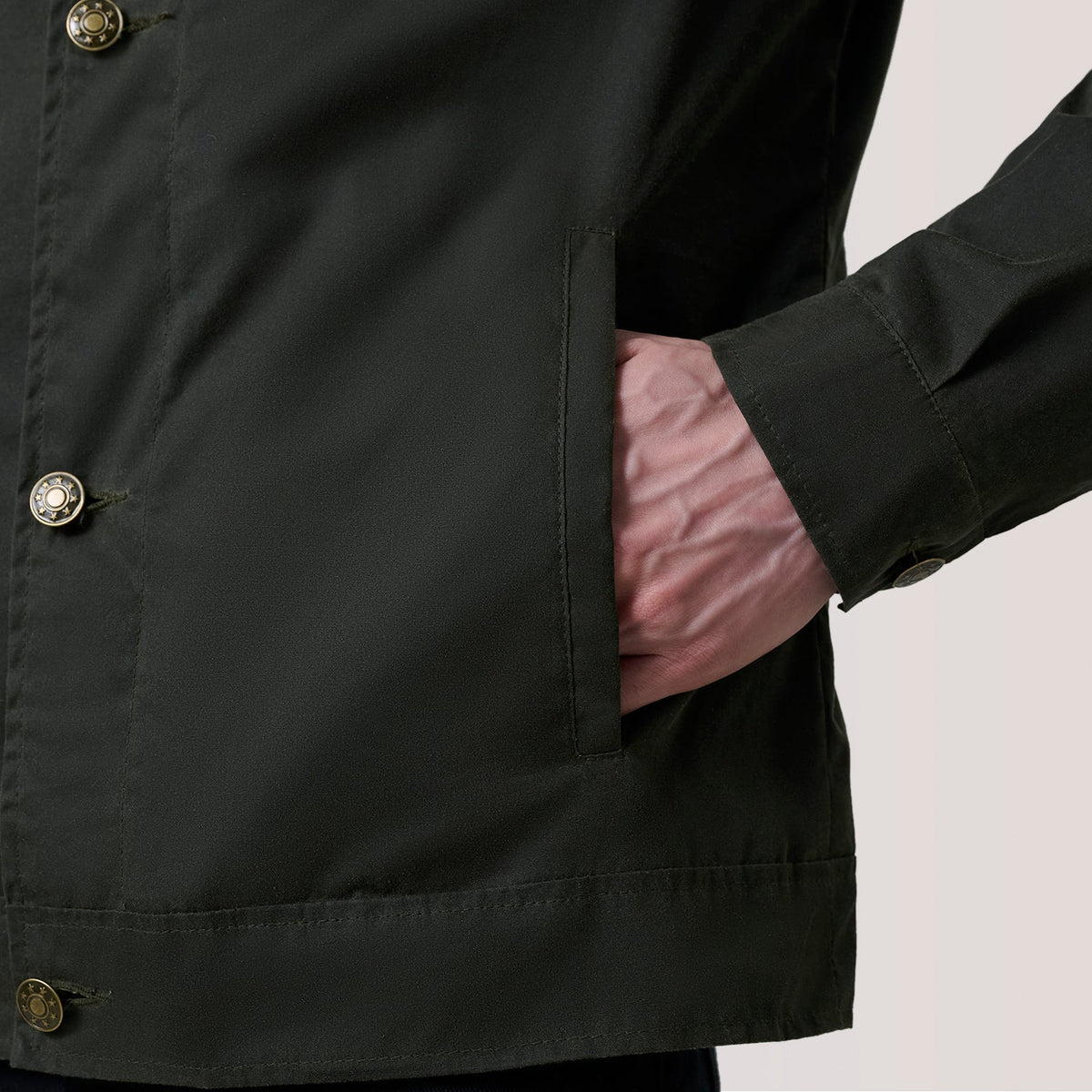 
Interior View Showing Flannel & Dual Inside Utility Storage Pockets