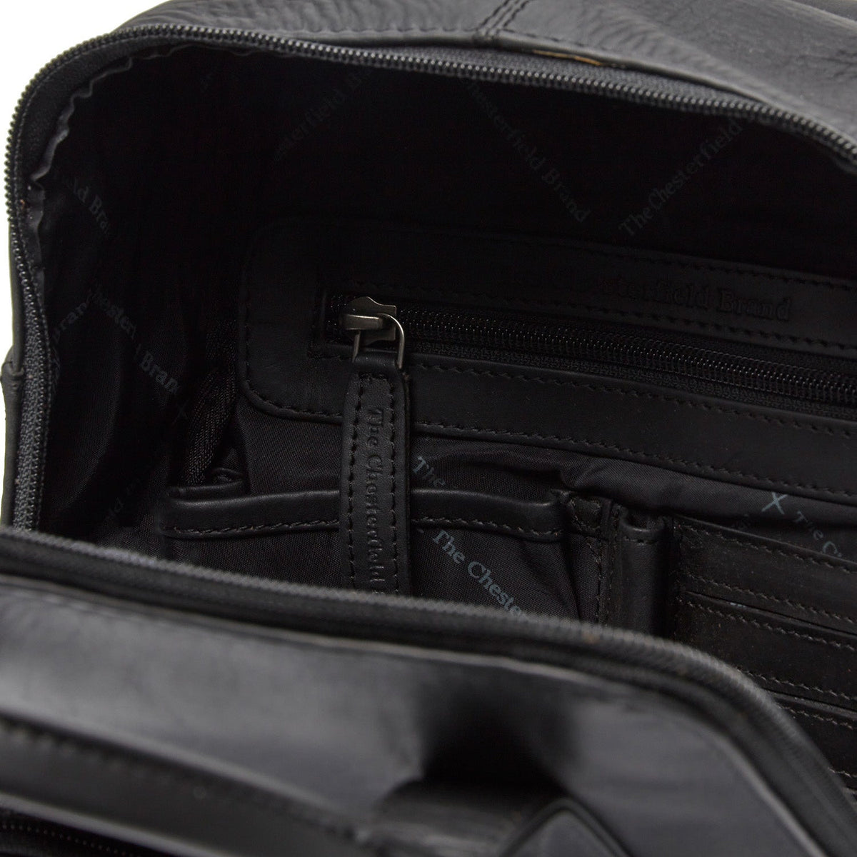 
Bellary Full-Grain Leather Backpack - Structured Side Profile Showing Gusset Depth & Expansion Capacity