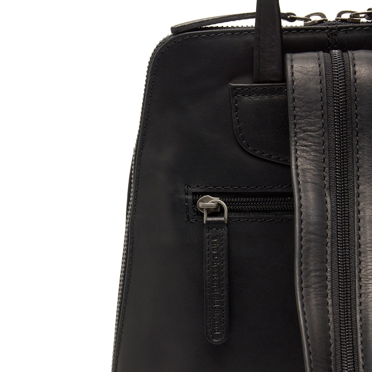 
Interior View Showing Dedicated Padded Laptop Sleeve & Multi-Compartment Organization