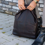 
Manchester Full-Grain Leather Backpack – alternate product view 3