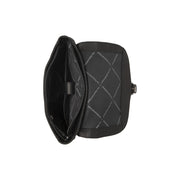 
Solid Antique Brass Hardware & Heavy-Duty Dual Zipper Detail on Vermont Full-Grain Leather Backpack