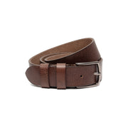 
100% Full-Grain Wax Pull-Up 100% Full-Grain Leather Grain Texture & Handcrafted Patina Detail