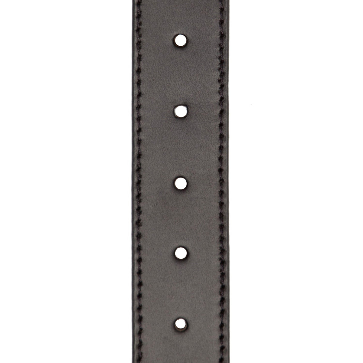 
Solid Antique Brass Hardware & Heavy-Duty Dual Zipper Detail on Tanaro Full-Grain Leather Belt
