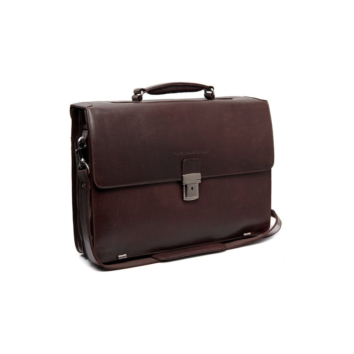 
Reinforced Leather Base with Protective Metal Studs Detail
