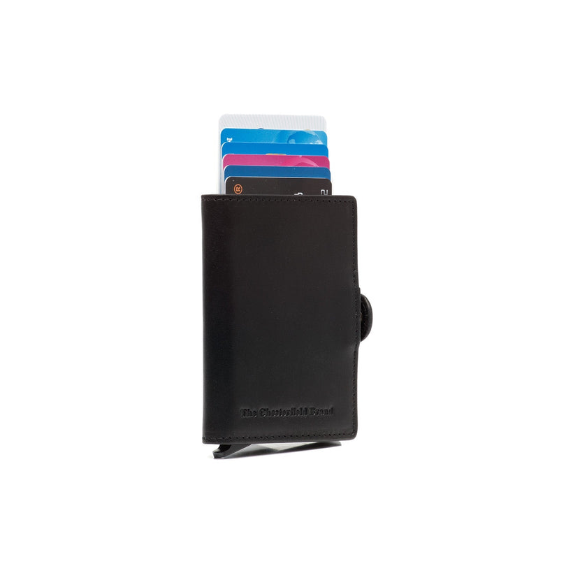 Lagos Full-Grain Leather Card Holder