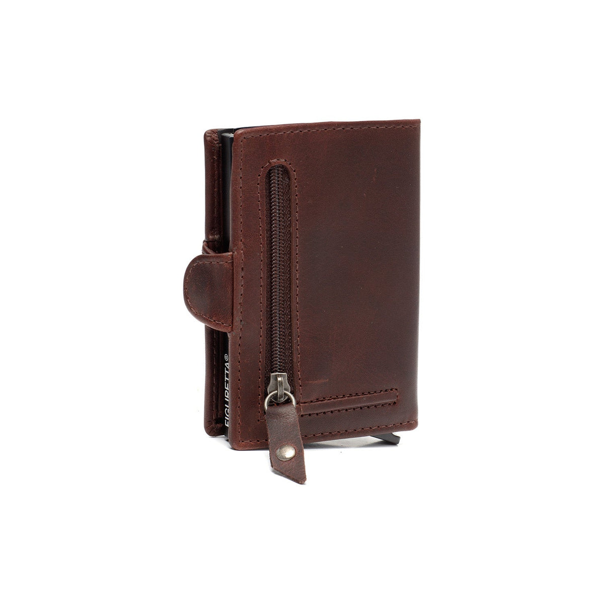 
Reinforced Leather Base with Protective Metal Studs Detail