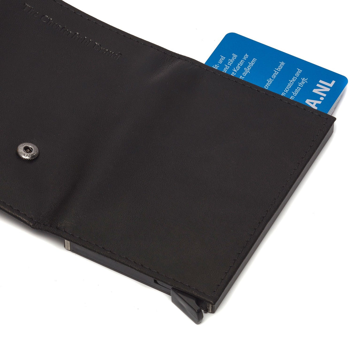 
Reinforced Leather Base with Protective Metal Studs Detail