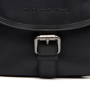 
Classic 100% Full-Grain leather Bag - Rear Perspective Showing Reinforced Leather Straps & Stitching