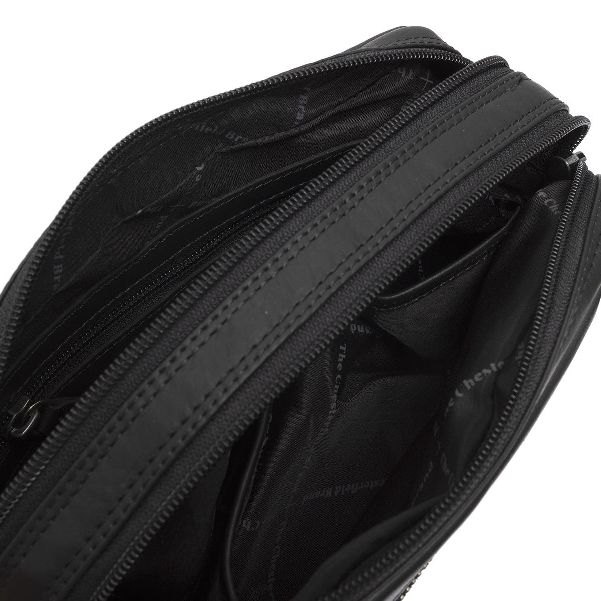 
Classic 100% Full-Grain leather Bag - Rear Perspective Showing Reinforced Leather Straps & Stitching
