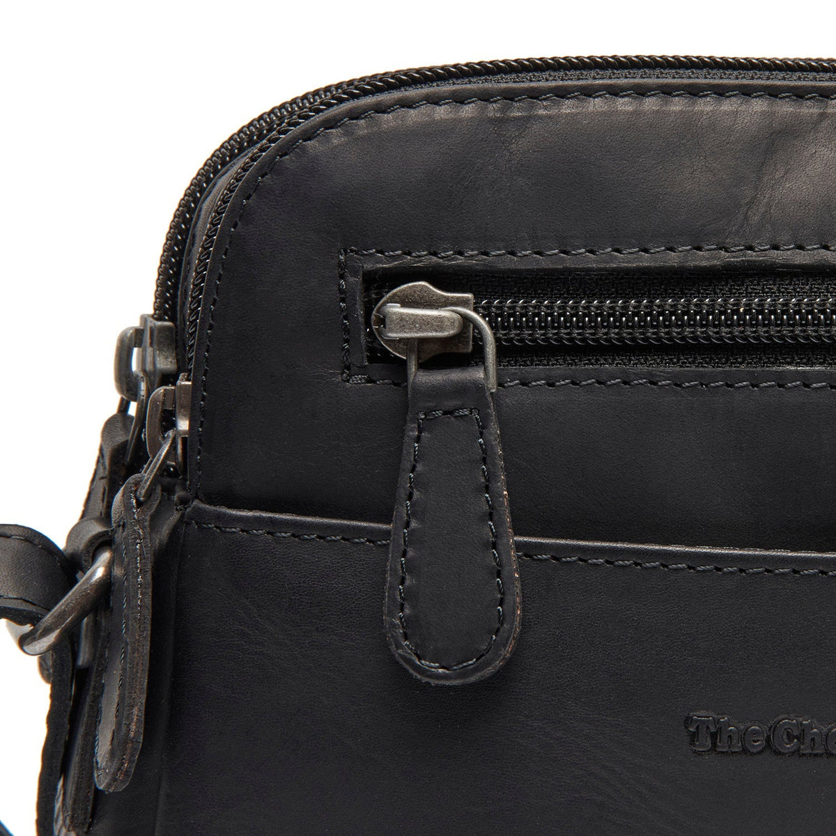 
Classic 100% Full-Grain leather Bag - Rear Perspective Showing Reinforced Leather Straps & Stitching