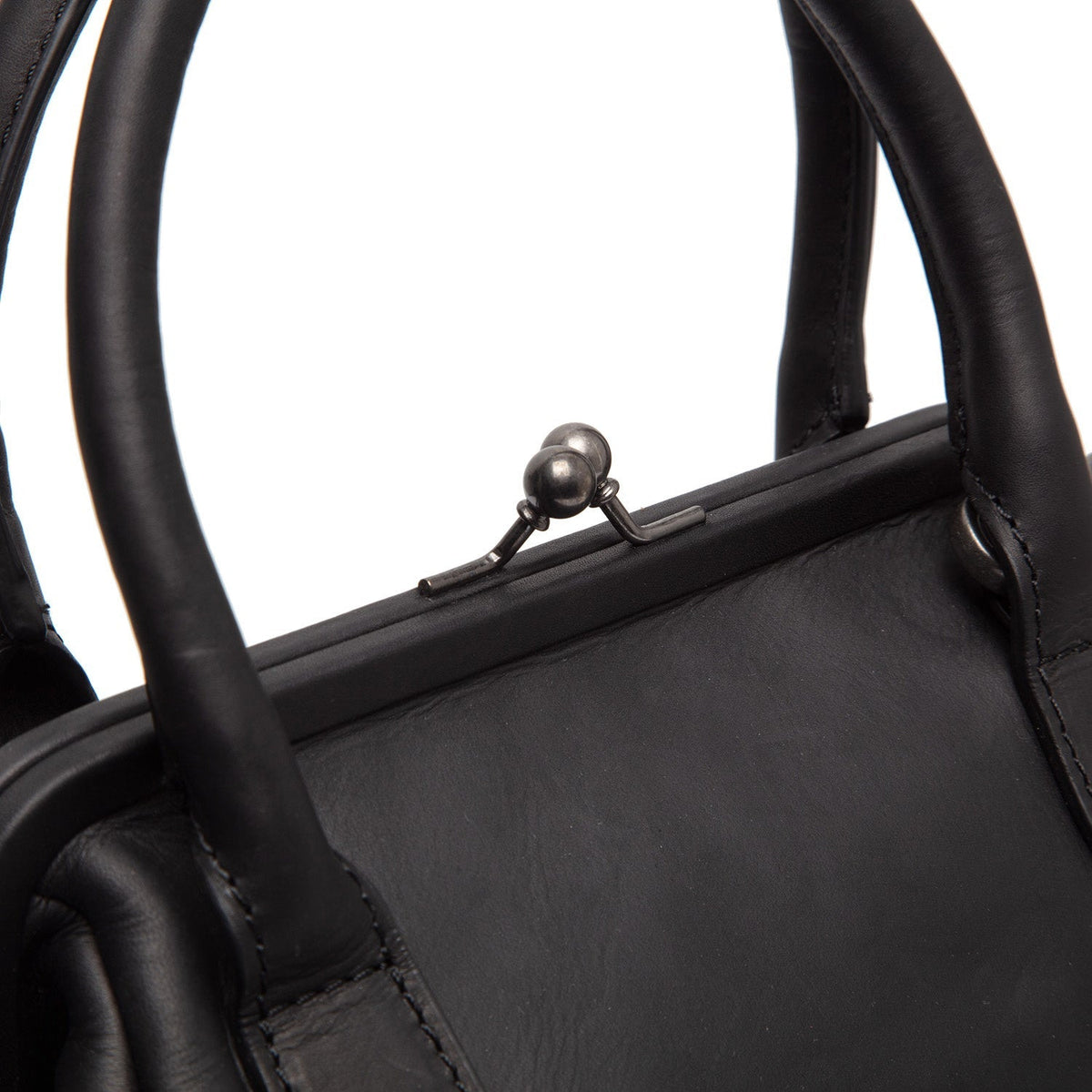 
Classic 100% Full-Grain leather Goods - Back View Showing Tailored Shoulder Fit & Clean Hemline