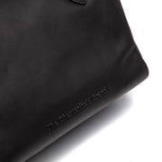 
Chili Full-Grain Leather Handbag - Lateral Side Profile View Showing Sleeve Cut & Athletic Taper Fit