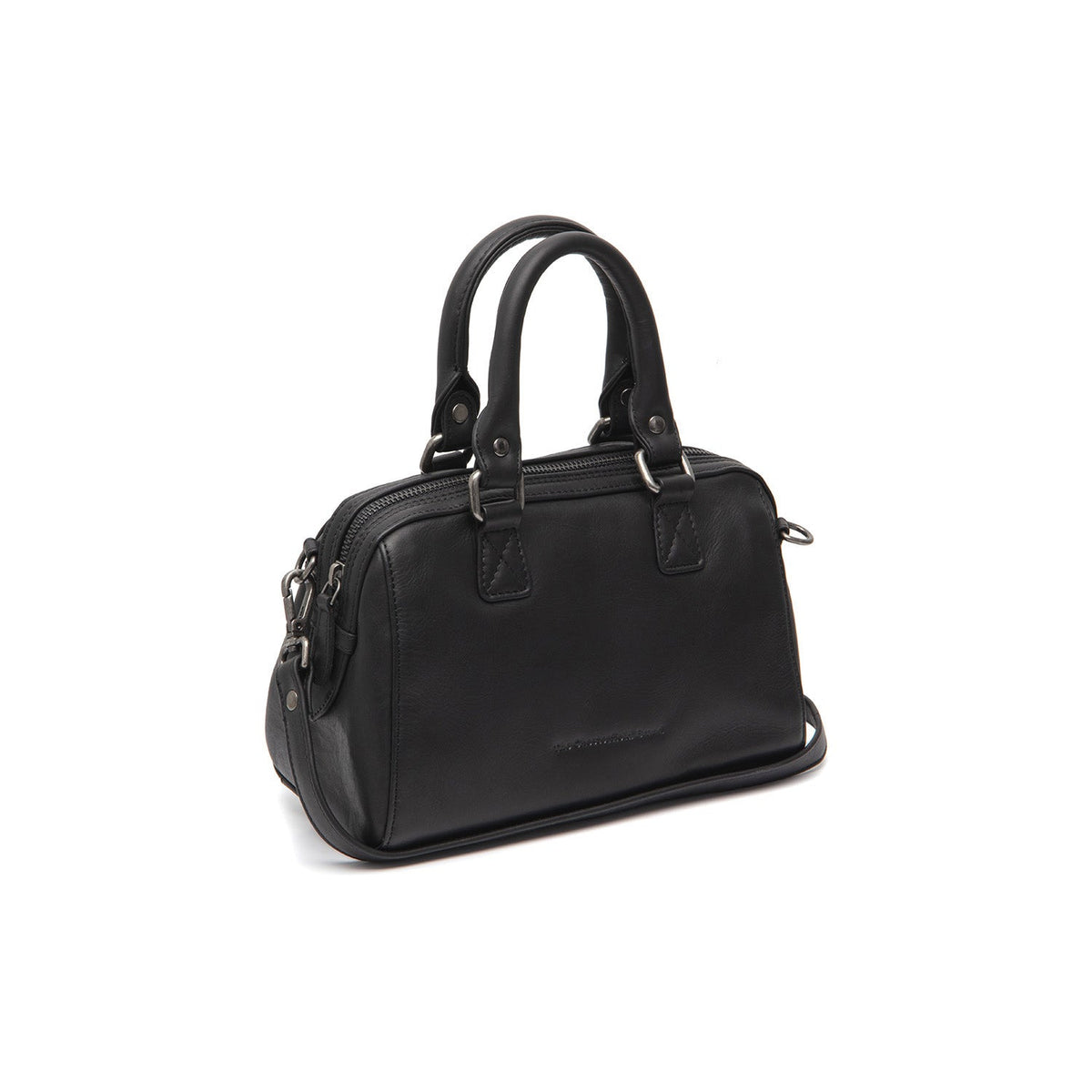 
Dalford Full-Grain Leather Handbag in Classic 100% Full-Grain Leather - Front Profile View & Tailored Silhouette | Buy Online