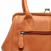
Dorin Full-Grain Leather Handbag – alternate product view 3