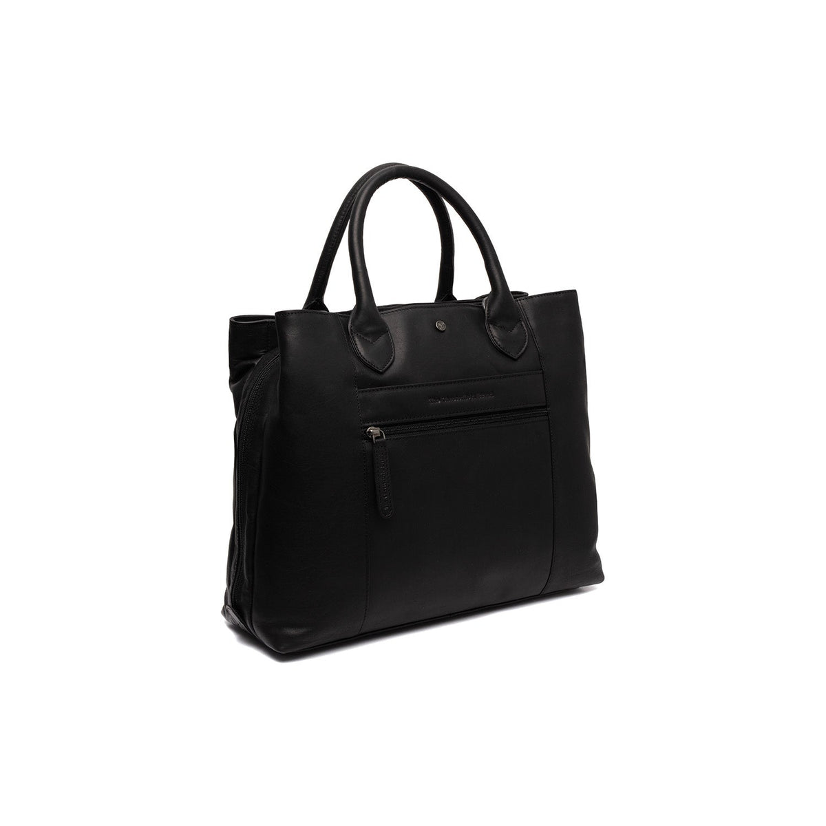 
Tailored Rib Cuffs & Hem Craftsmanship Construction Detail on Passau Full-Grain Leather Handbag