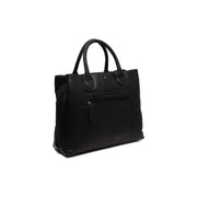 
Tailored Rib Cuffs & Hem Craftsmanship Construction Detail on Passau Full-Grain Leather Handbag