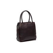 
Tailored Rib Cuffs & Hem Craftsmanship Construction Detail on Solvin Full-Grain Leather Handbag