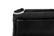 
Oliver Full-Grain Leather Key Case - Lateral Side Profile View Showing Sleeve Cut & Athletic Taper Fit
