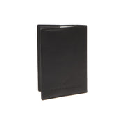 
Close-Up Detail of Classic Collar & Heavy-Duty Zipper Hardware on Leather Passport Case