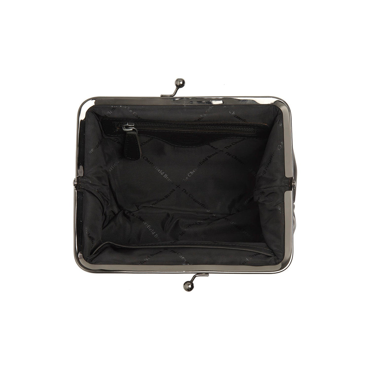 
Solid Antique Brass Hardware & Heavy-Duty Dual Zipper Detail on Andrade Full-Grain Leather Shoulder Bag