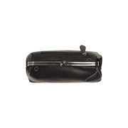 
Andrade Full-Grain Leather Shoulder Bag - Structured Side Profile Showing Gusset Depth & Expansion Capacity