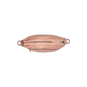 
Lucy Full-Grain Leather Shoulder Bag - Structured Side Profile Showing Gusset Depth & Expansion Capacity