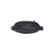 
Solid Antique Brass Hardware & Heavy-Duty Dual Zipper Detail on Olvia Full-Grain Leather Shoulder Bag