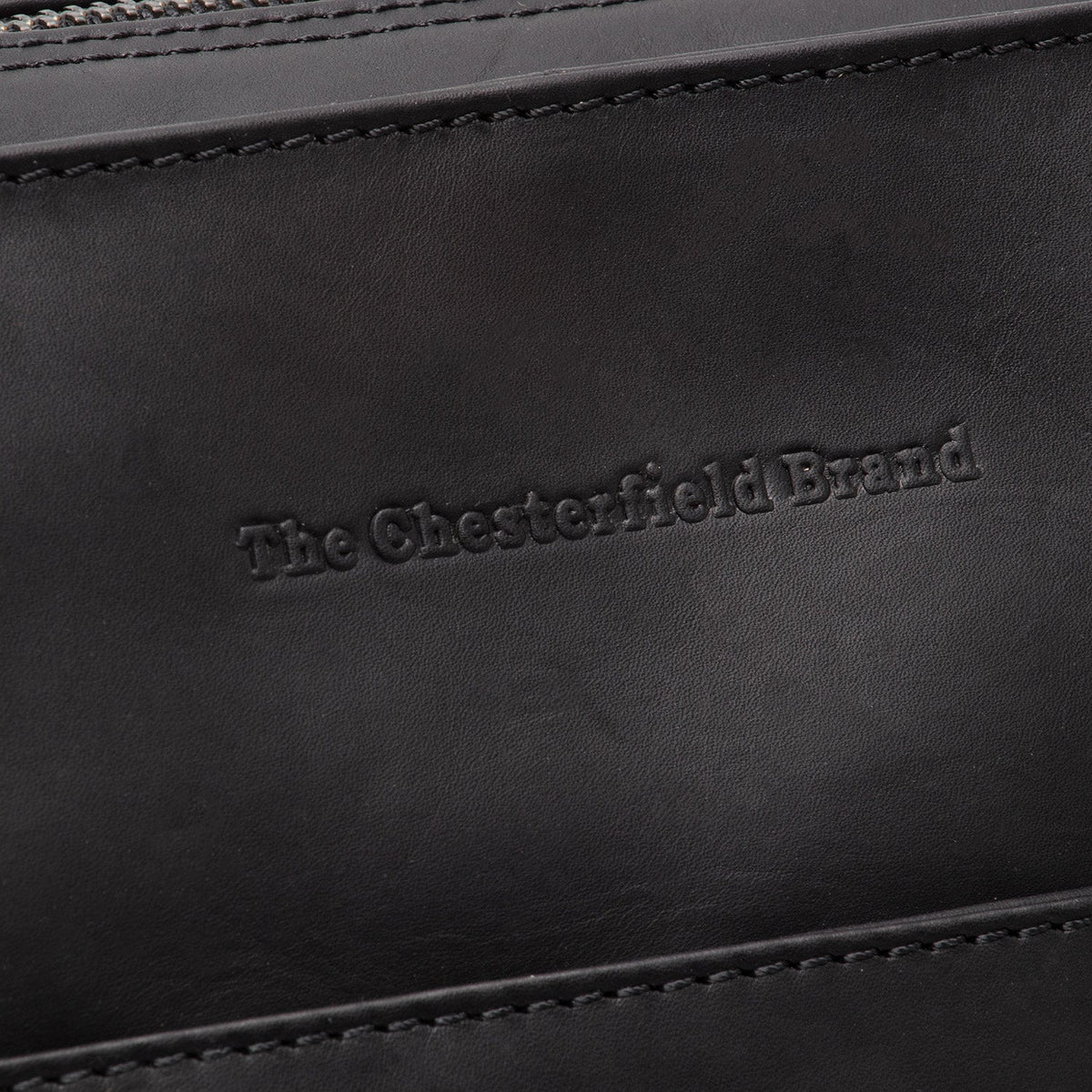 
Classic 100% Full-Grain leather Bag - Rear Perspective Showing Reinforced Leather Straps & Stitching