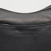 
Classic 100% Full-Grain leather Bag - Rear Perspective Showing Reinforced Leather Straps & Stitching