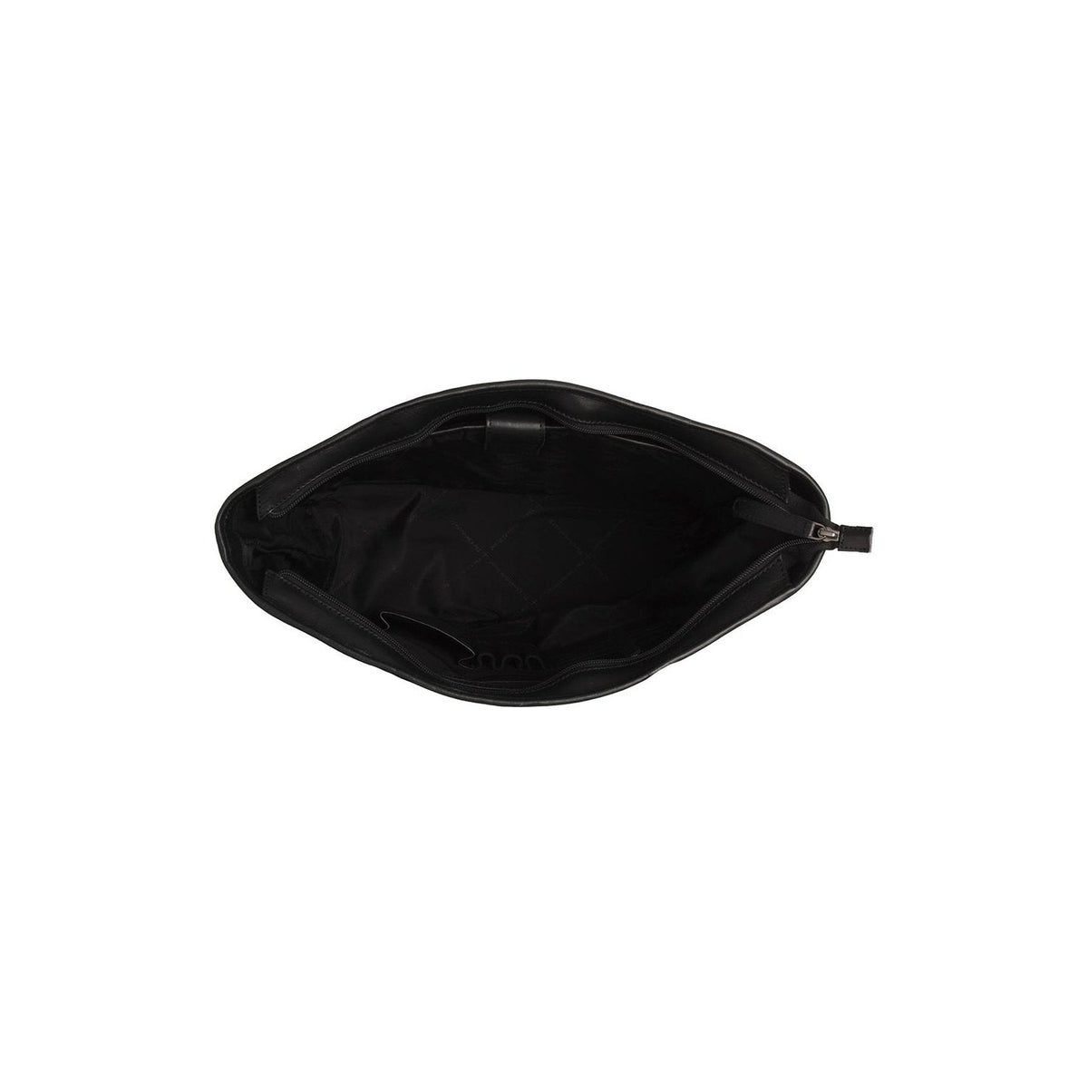Interior View Showing Dedicated Padded Laptop Sleeve & Multi-Compartment Organization