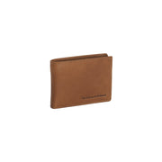 
Cognac Leather Wallet Enzo, front view