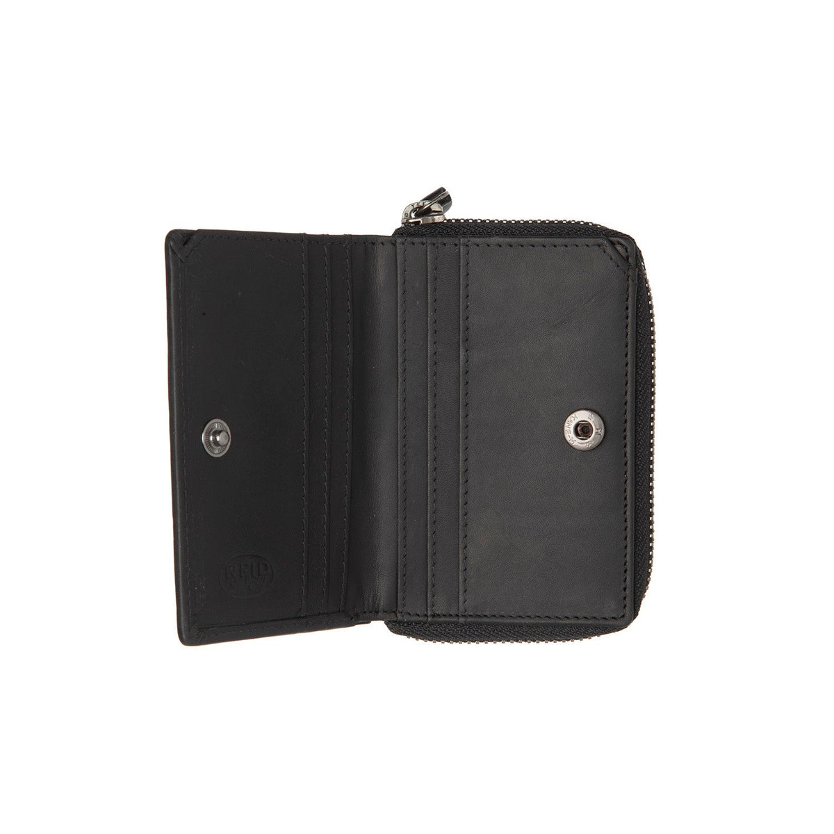 
Osum Full-Grain Leather Wallet - Structured Side Profile Showing Gusset Depth & Expansion Capacity