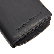 
Sionel Full-Grain Leather Wallet - Structured Side Profile Showing Gusset Depth & Expansion Capacity