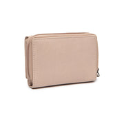 
100% Full-Grain Wax Pull-Up 100% Full-Grain Leather Grain Texture & Handcrafted Patina Detail