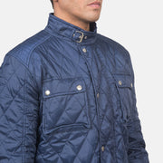 
Authentic Nylon Grain Texture & Heavy-Duty Seam Stitching Detail