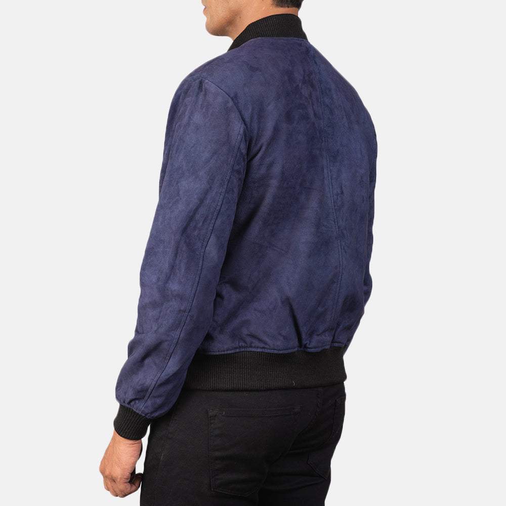 
Authentic Goatskin Suede with Suede Finish Grain Texture & Heavy-Duty Seam Stitching Detail