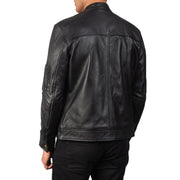 
Authentic Sheepskin Leather with Semi-aniline Finish Grain Texture & Heavy-Duty Seam Stitching Detail